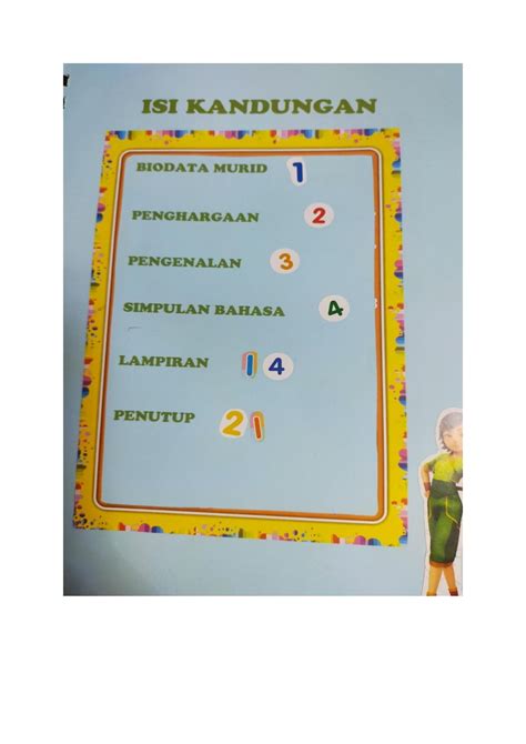 Isi Kandungan Contoh Buku Skrap Kreatif - Projek Cuti Sekolah Bersama ...