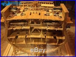 USS Bonhomme Richard Full rib Cross Section Pear Scale 1/48 Wood Ship ...