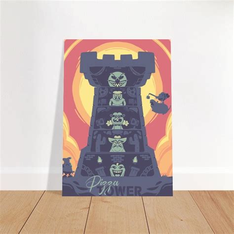 Pizza Tower Poster - Etsy