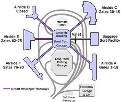 Map Of St Louis Airport Parking | Paul Smith