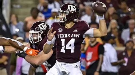 Texas A&M Quarterback Ruled Out Against Alabama