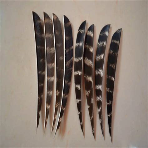 50pcs/lot3 4 5Hunting Arrow Feathers Turkey Feather Archery Arrow Accessories 12 Color Fletching ...