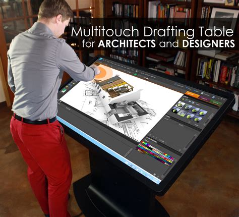 Multitouch Drafting Table for ARCHITECTS, DESIGNERS and ENGINEERS | Drafting table, Architects ...