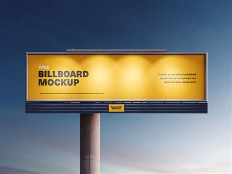 Three Realistic Large Billboard Mockups from Different Views Free Download | Resource Boy