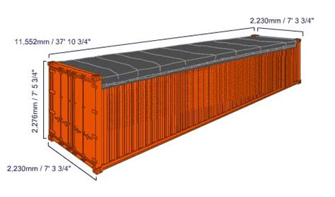 Open Top Container Dimensions & Sizes