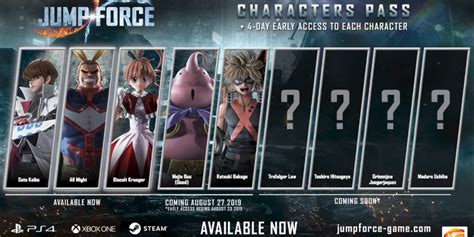 Upcoming JUMP FORCE Characters Majin Buu And Katsuki Bakugo Revealed ...