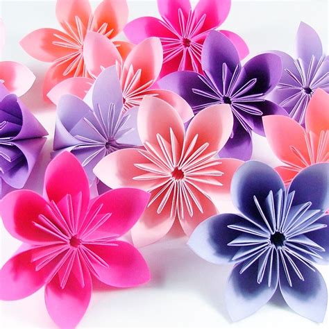 Origami Flowers easy to make instructions | Origami flowers, Origami ...