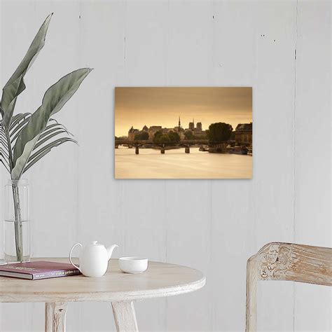 Pont des Arts and River Seine, Paris, France Wall Art, Canvas Prints ...