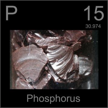 Is there a point?: Phosphorus is element 15