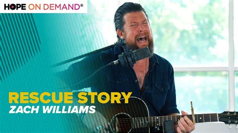 Zach Williams "Rescue Story" LIVE - YouTube