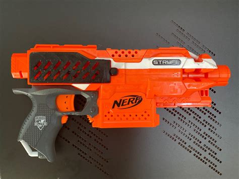 180 FPS Modded Nerf Modulus Stryfe Mod With Upgraded Motors, Flywheels, and Cage. - Etsy