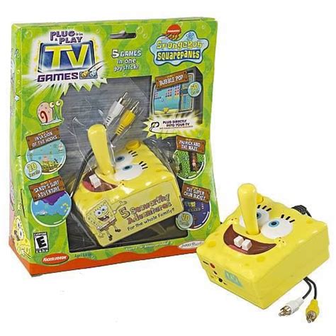 Spongebob Squarepants Plug & Play 5-in-1 TV Game - Jakks Pacific ...