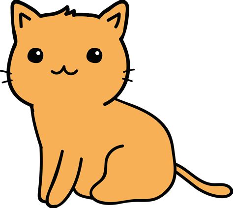 dessin animé de chat mignon. chaton animal de compagnie 8483835 PNG