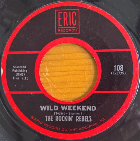 The Rockin' Rebels - Wild Weekend (Vinyl) | Discogs