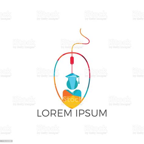 Online Education Logo Design Elearning Logo Concept Stock Illustration ...