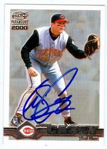 Sean Casey autographed Baseball Card (Cincinnati Reds)