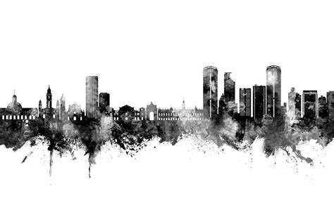 Caracas Venezuela Skyline #53 Digital Art by Michael Tompsett - Fine Art America