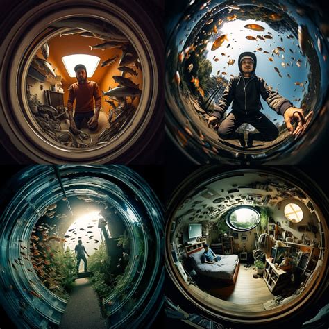 Fisheye Lens AI Art Style Guide - Discover Creative Possibilities - Fisheye lens Stable ...