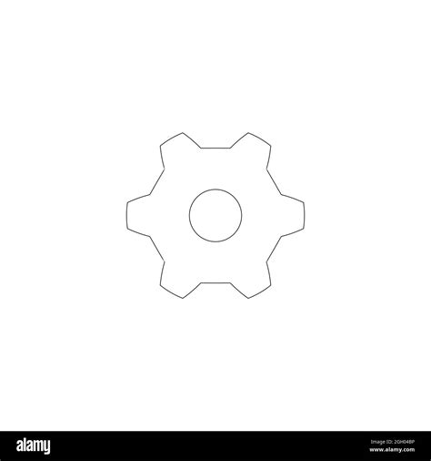 gear icon stock illustration design Stock Photo - Alamy