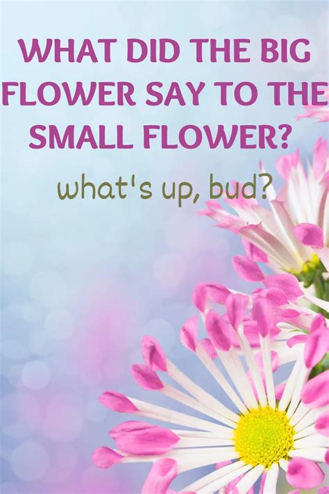 54 Great Flower Puns To Share With Your Buds