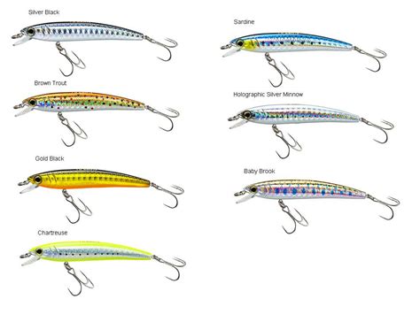 Yo-Zuri Pins Minnow Floating Lures - TackleDirect