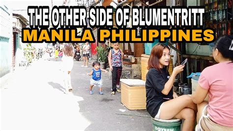 HIDDEN PARTS OF BLUMENTRITT | MANILA PHILIPPINES [4K] WALK TOUR - YouTube