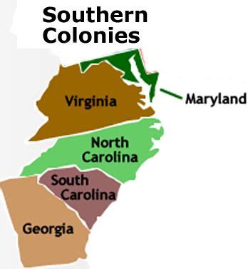 the southern colonies map - ThingLink Southern Colonies, Interactive Lesson Plans, Teaching ...