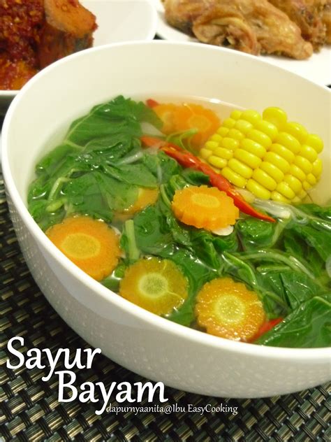 Cara Membuat Sayur Bayam ~ ZOTA RESEP