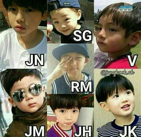 Bts childhood poto | Park Jimin Amino