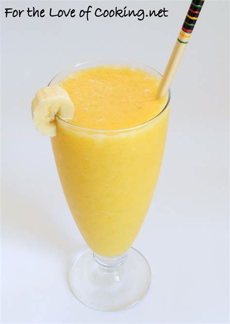 Orange, Pineapple, and Banana Smoothie | For the Love of Cooking