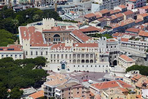 Latitude Image | The Grimaldi Palace, Monaco aerial photo