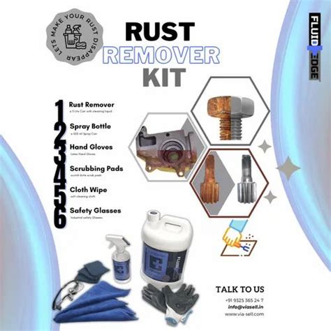 Clear Liquid Rust Remover Kit, For Industrial Use, Packaging Size: Standard at ₹ 5000/piece in Pune