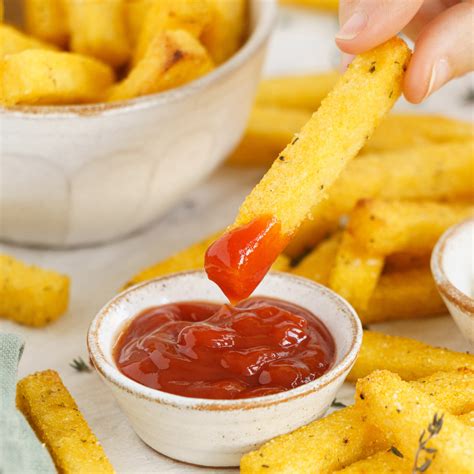 Crispy Baked Polenta Fries - Gathering Dreams