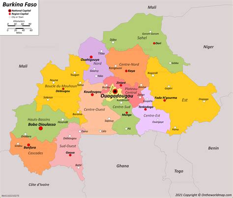 Burkina Faso Map | Detailed Maps of Burkina Faso