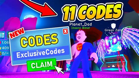 ALL NEW CODES MOON MINERS - Roblox - YouTube