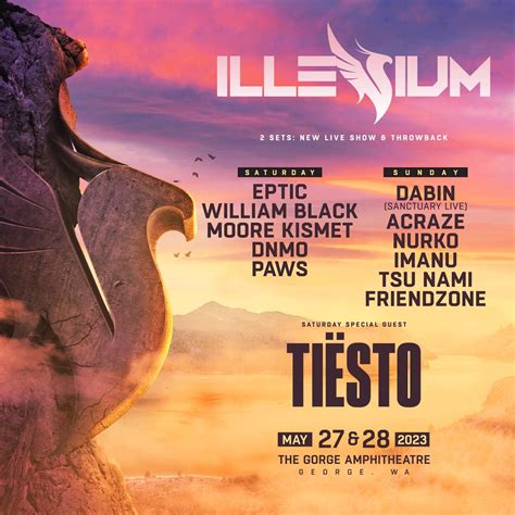 Illenium: Memorial Day Weekend at The Gorge - EmeraldCityED