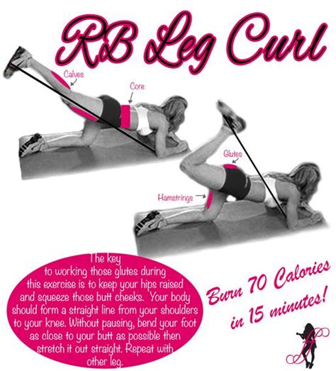 Resistance Band Leg Curl for a Sexy Bottom (Fitness Tip) • Flavilicious ...