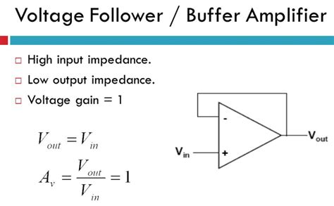 Op Amp Buffer Circuit Diagram