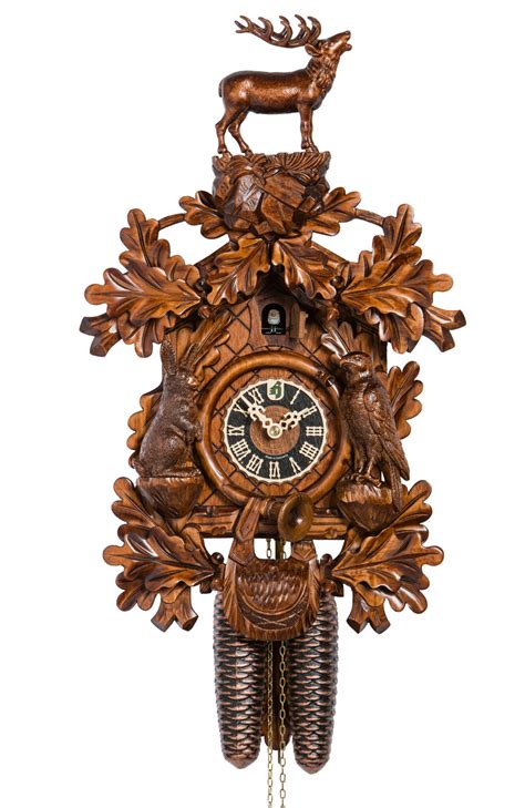 Original handmade Black Forest Cuckoo Clock / Made in Germany 2-8248 ...