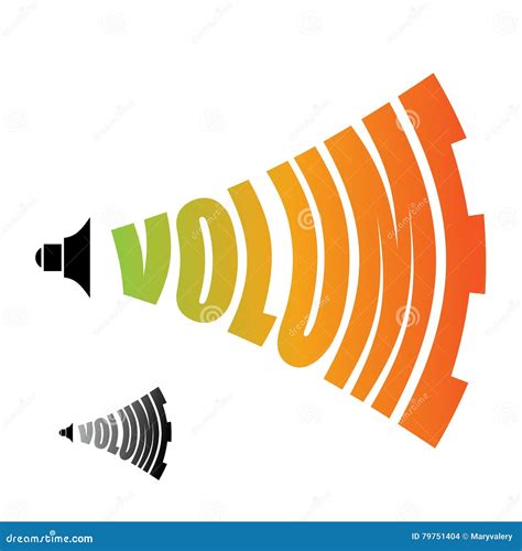 Volume / Sound Level Symbols - Icons Cartoon Vector | CartoonDealer.com #52072785