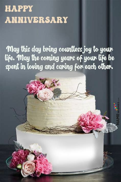 Happy Marriage Anniversary Cake