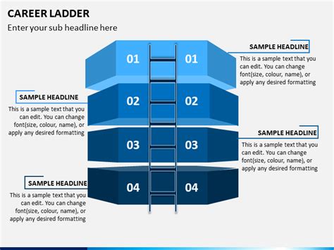 Career Ladder PowerPoint and Google Slides Template - PPT Slides