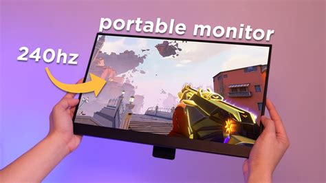 You NEED to Have This Portable 240Hz Gaming Monitor! - YouTube