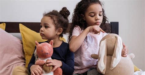 Kids Playing with Their Stuffed Animals · Free Stock Photo