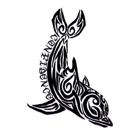 tribal dolphin tattoo designs - Clip Art Library