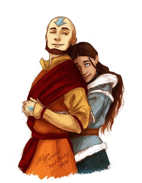 The Legend Of Korraavatar The Last Airbender Katara And Aang