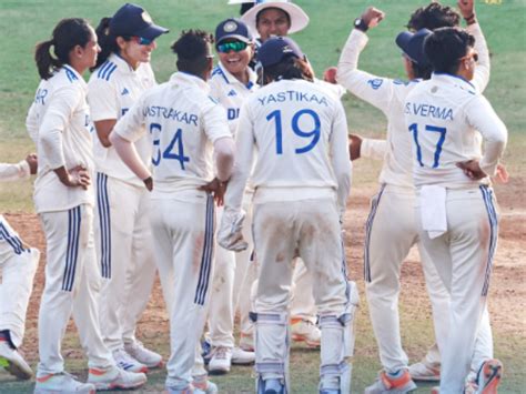 IND-W vs AUS-W: Historic Triumph! India Women's Team Register First-Ever Test Win Against Australia