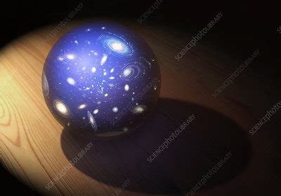 Spherical universe - Stock Image - R980/0202 - Science Photo Library