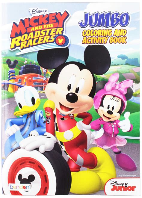 Mickey And The Roadster Racers Coloring Pages