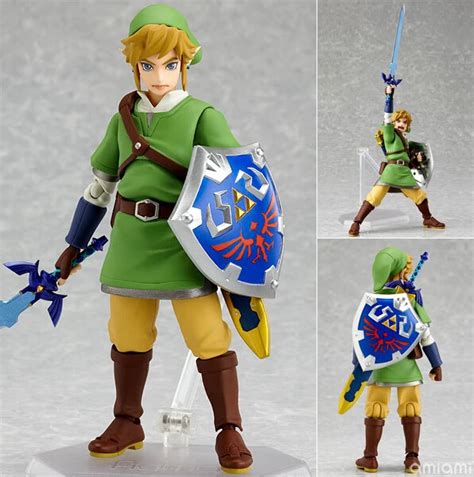 The Legend of Zelda Action Figures Link Figma Game Toys 160mm PVC Japanese Anime Figures Legnd ...